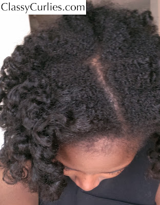 curls on natural hair