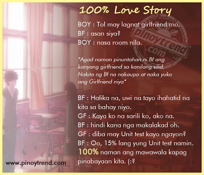 Tagalog Love Story - 100% Love Story - Pinoy Trend