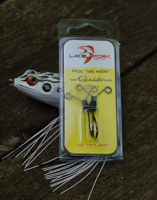 Lake Fork Frog Tail Hook Review - Bass Junkies Frog Pond