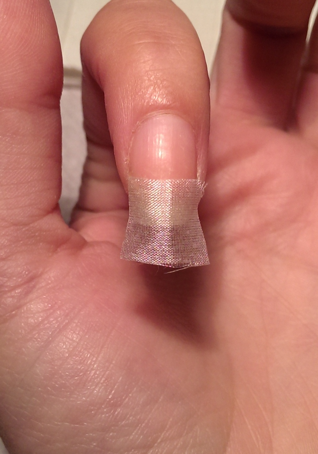 rainysunraynails My Broken Nail Routine Using Silk Wrap. Update!