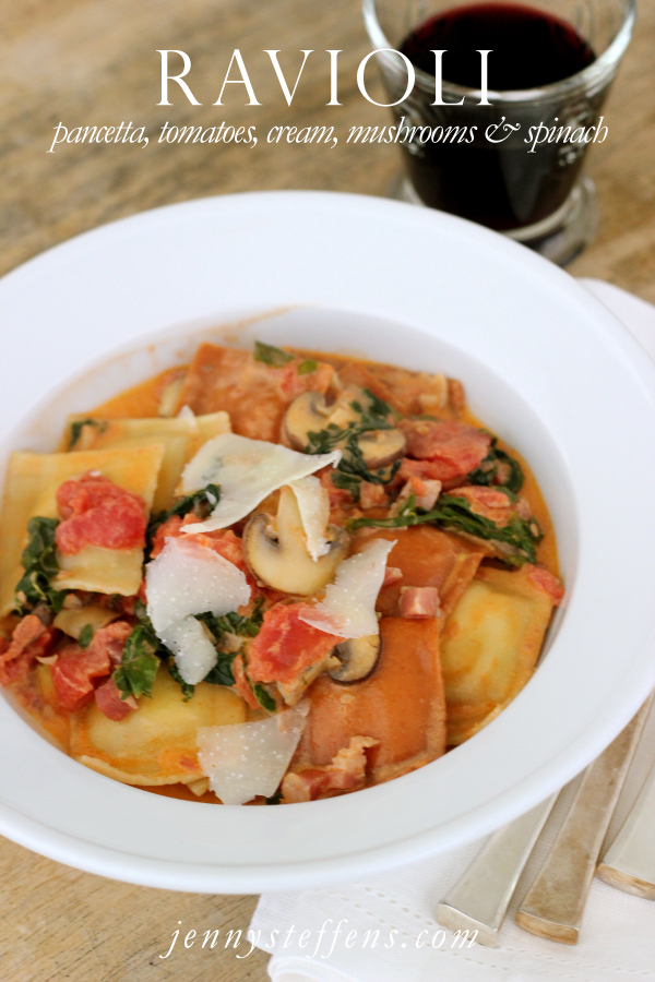 Jenny Steffens Hobick Jazzing Up Frozen Ravioli Ravioli with