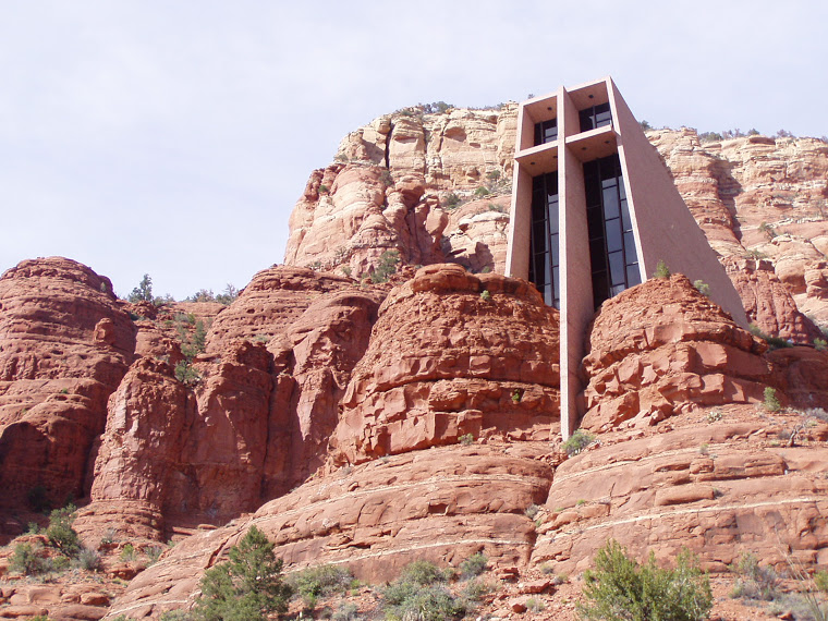38. Chapel of the holy Cross - Sedona (AZ) ; USA (Richard Hein, arch.)