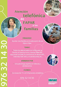 ATENCIÓN TELEFÓNICA DE FAPAR