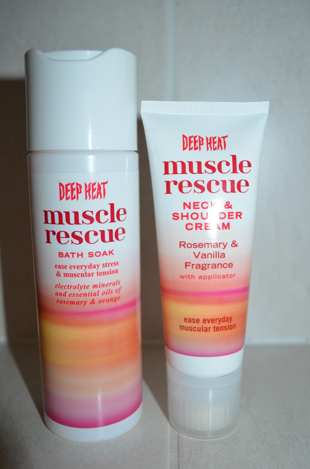 Deep Heat Muscle Rescue Blog Me Beautiful