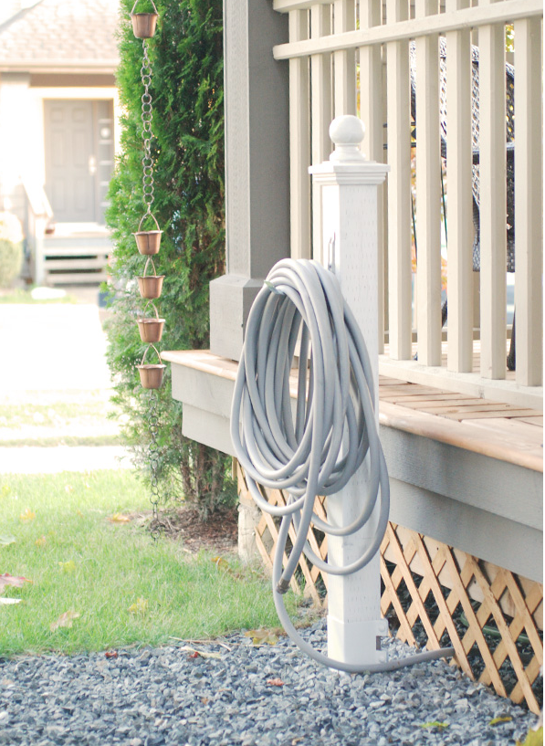 100 Things 2 Do DIY Hose Reel / Hose Post