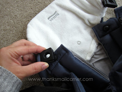 Britax Baby Carrier buckles