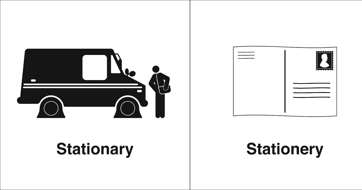 Homophones, Weakly Stationary & Stationery