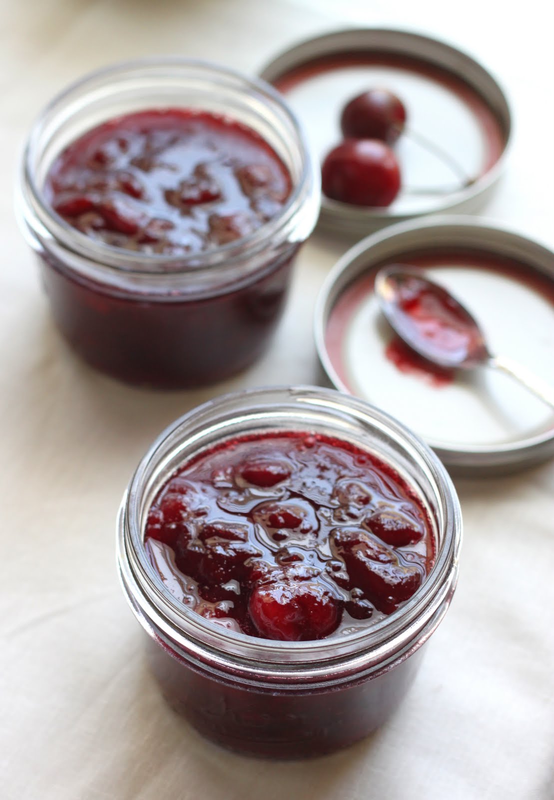 The Cilantropist A Recipe for Sweet Cherry Preserves