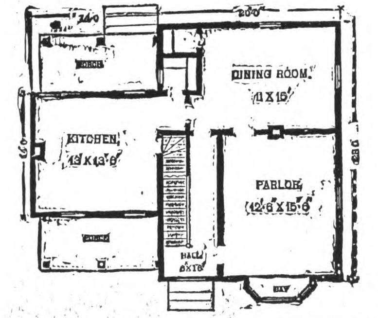 19th Century Historical Tidbits: 1895 Rural House Plans 4 19th Century Historical Tidbits: 1895 Rural House Plans 4