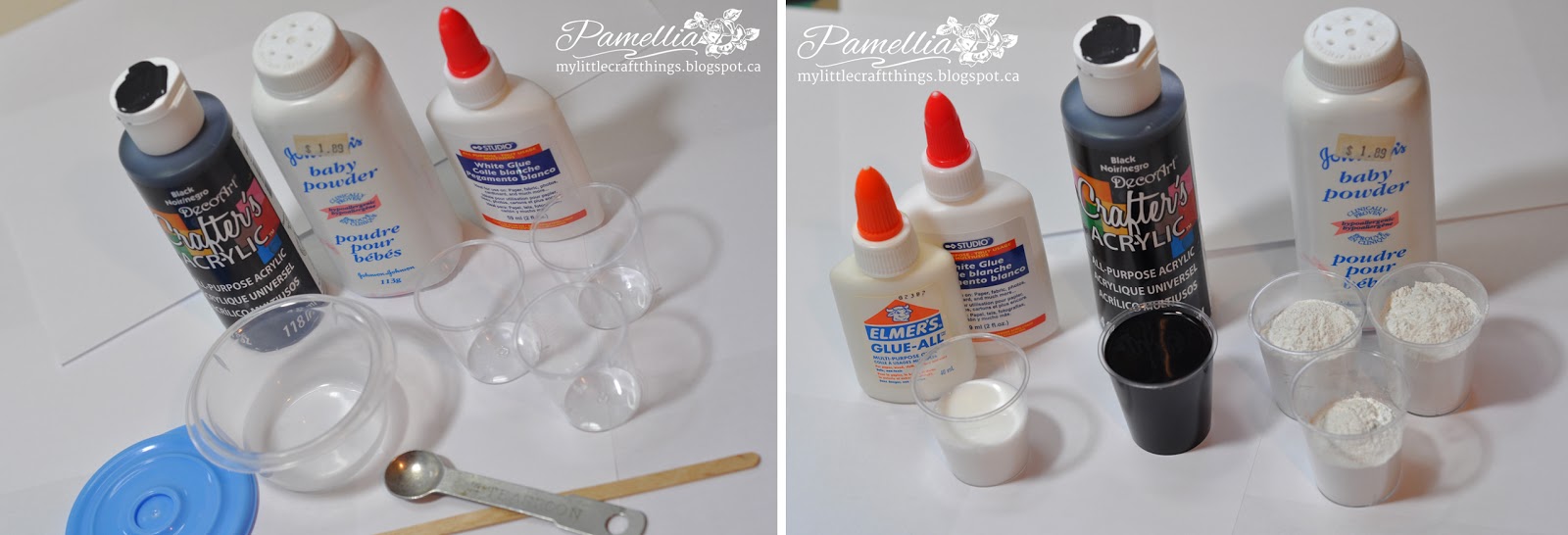 My Little Craft Things Homemade Texture Paste & Glitter Paste Tutorial