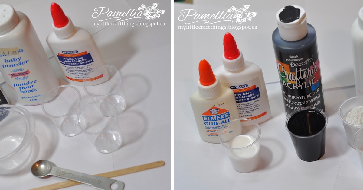 My Little Craft Things Homemade Texture Paste & Glitter Paste Tutorial