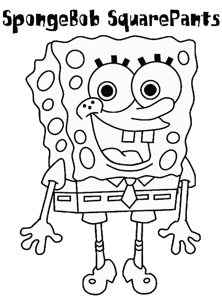 Spongebob Coloring Pages Printable