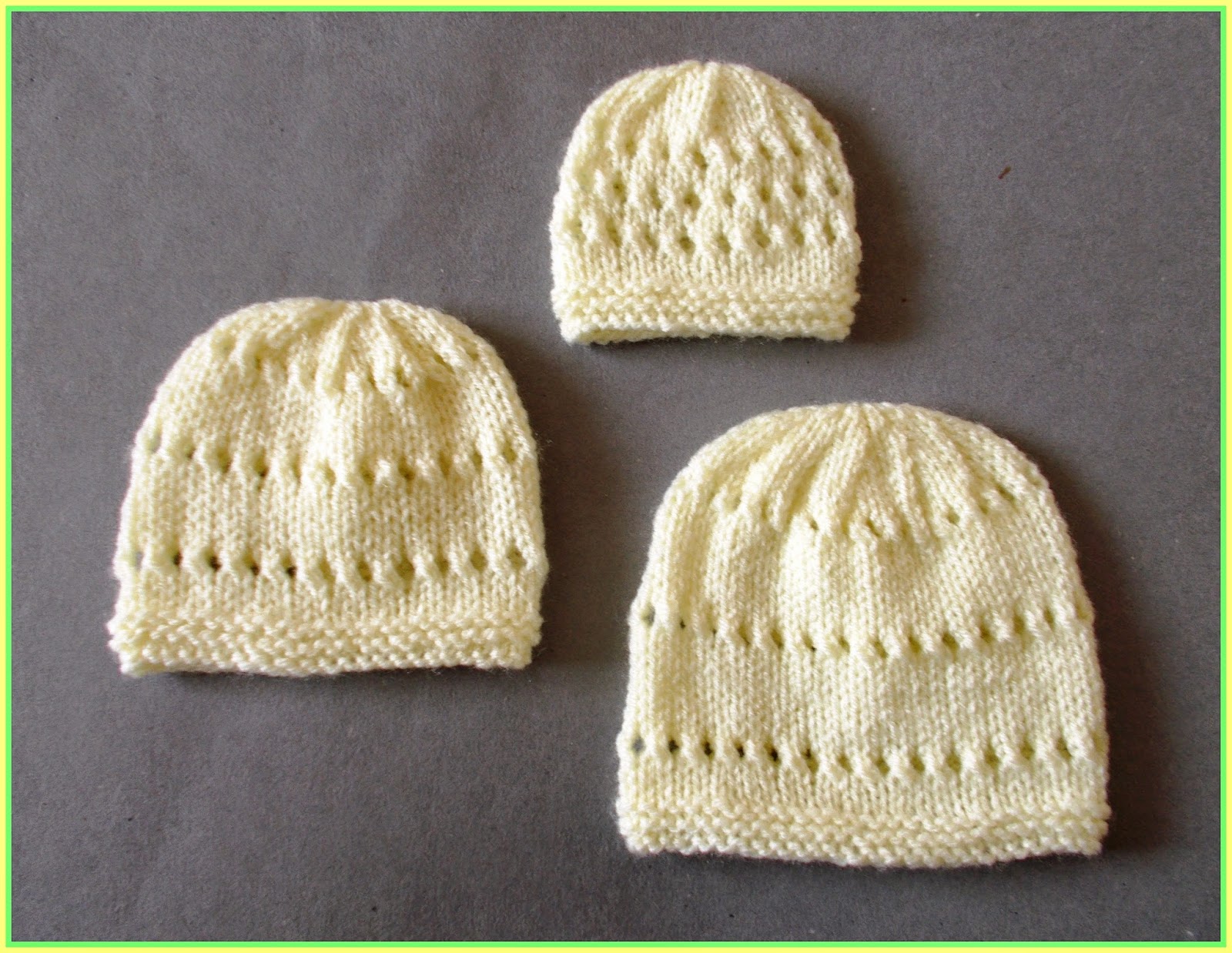 Marianna's Lazy Daisy Days Little Jay Premature Baby Hats