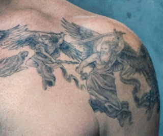 Bruce Willis Tattoo Ideas - Celebrity Bruce Willis Tattoo Design Photo Gallery