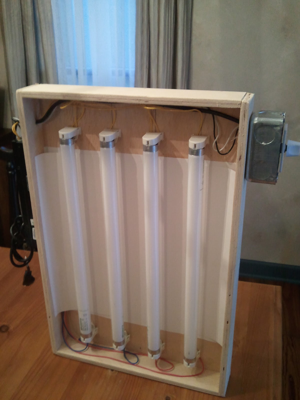 Think About Photography... New, bigger and better UV Light Source for Cyanotypes and such