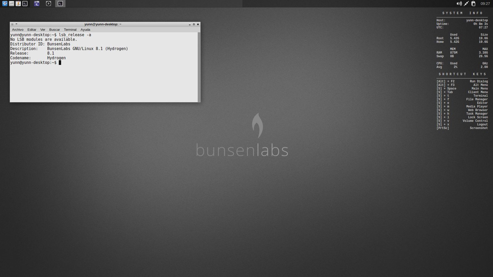 BunsenLabs 