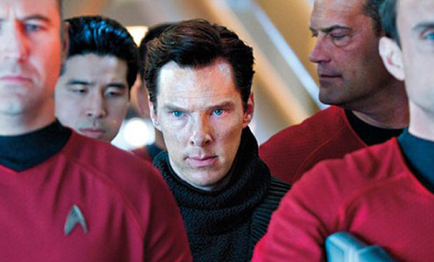 Benedict Cumberbatch como Khan en Star Trek into Darkness