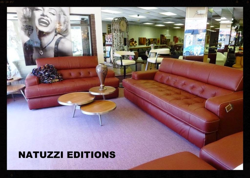 Natuzzi Leather Sofas & Sectionals by Interior Concepts Furniture