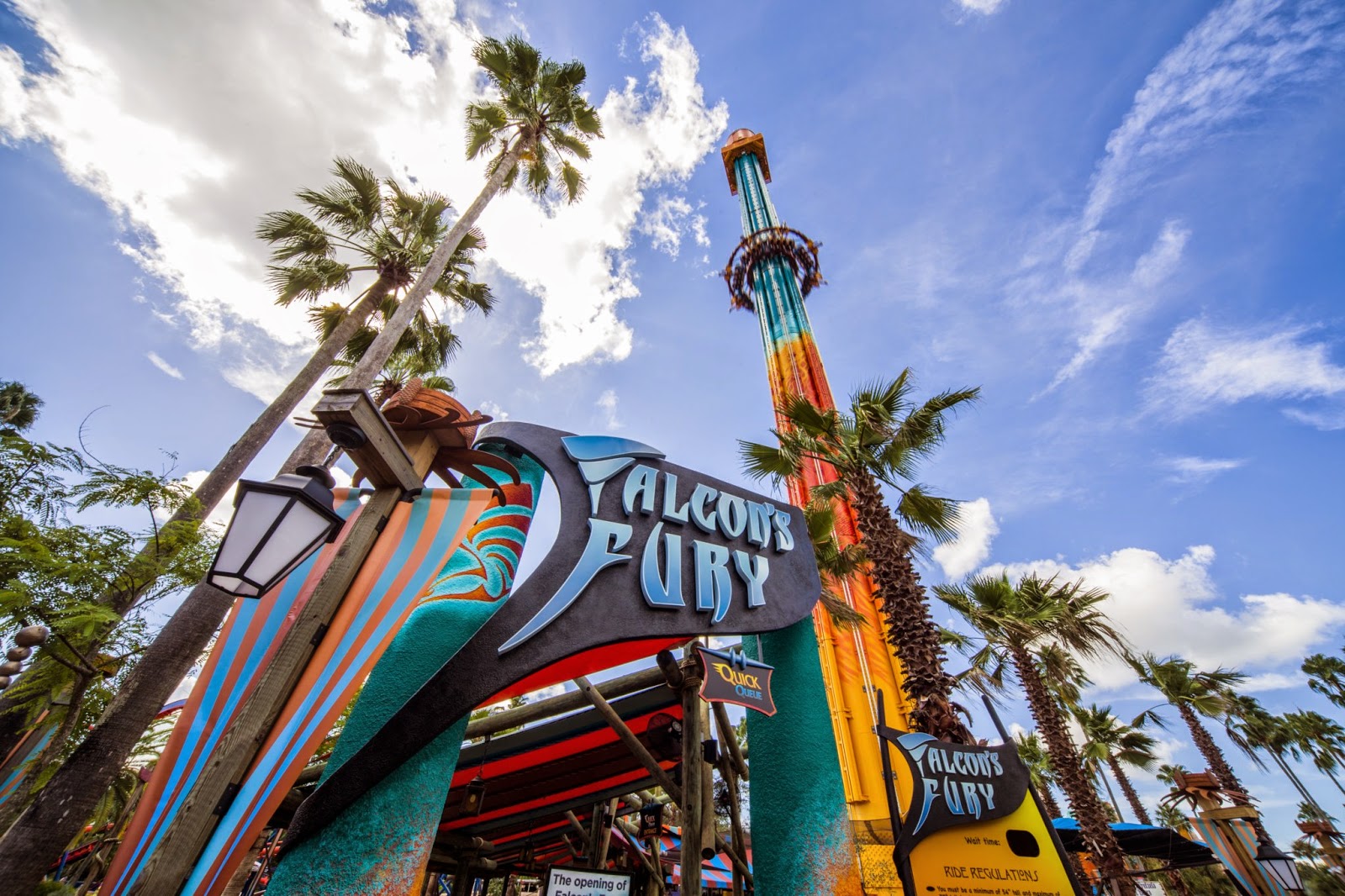Busch Gardens Tampa abre oficialmente Falcon's Fury
