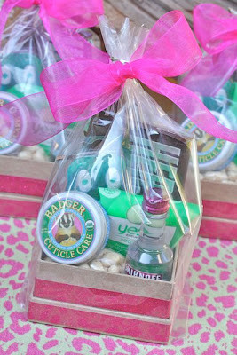 glamping party favors