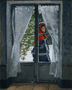 Claude Oscar MONET - THE RED KERCHIEF