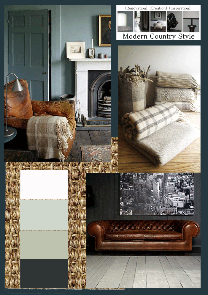 Modern Country Style: Leather Sofas: Make Them Work For You!