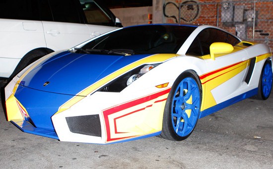 Chris Brown S Colourful New Gallardo