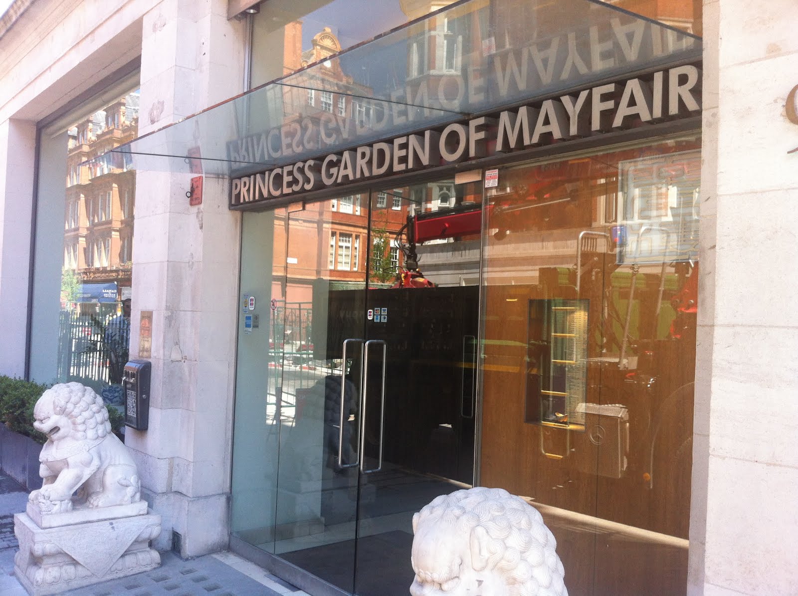 Food And Drink Princess Garden Mayfair