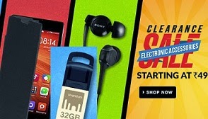 Clearance Sale on Mobile & Computer Accessories: Min 50% up to 80% Off @ Flipkart 