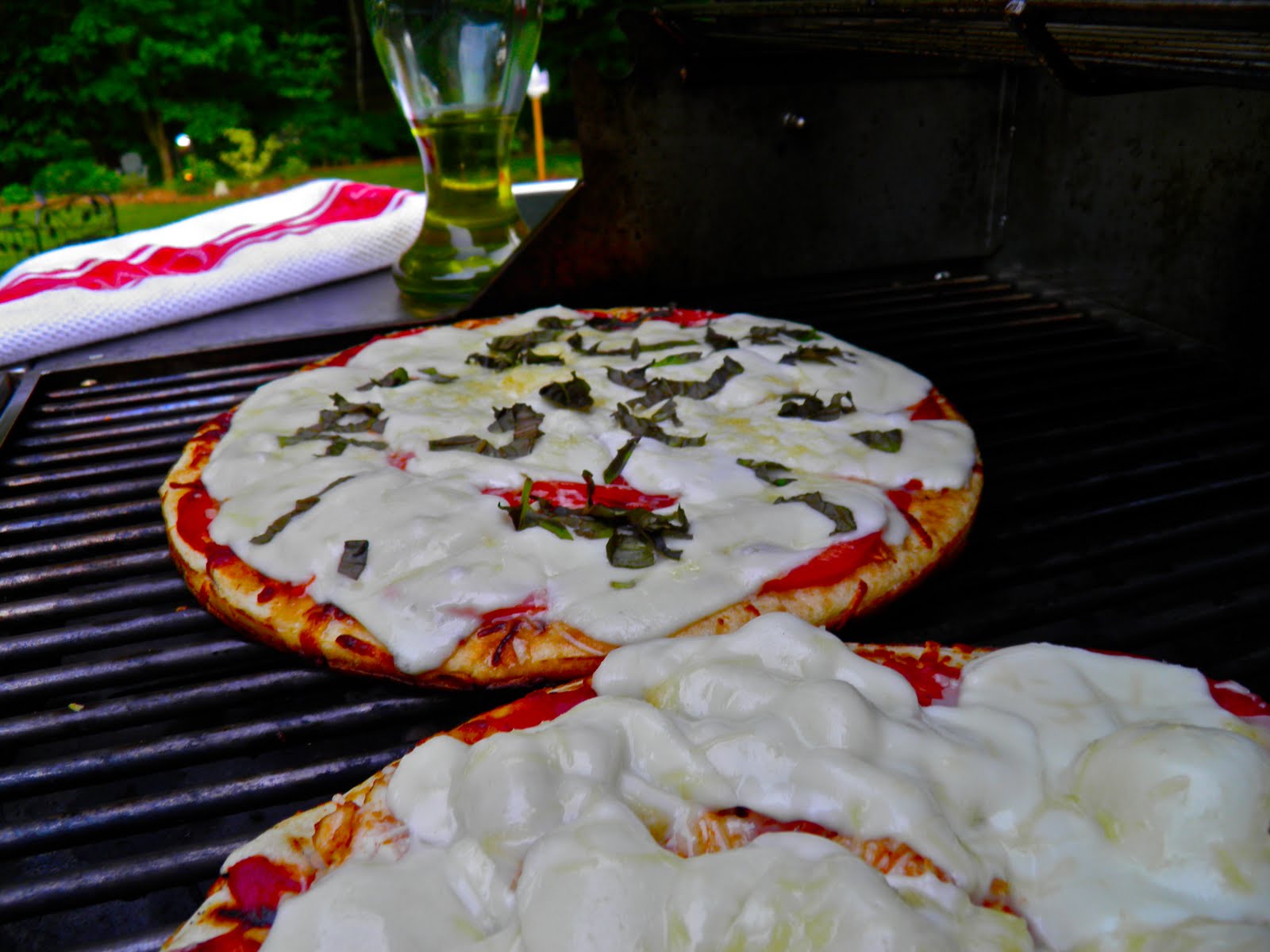 From Captain's Daughter to Army Mom Summertime Boboli Grilled Pizza