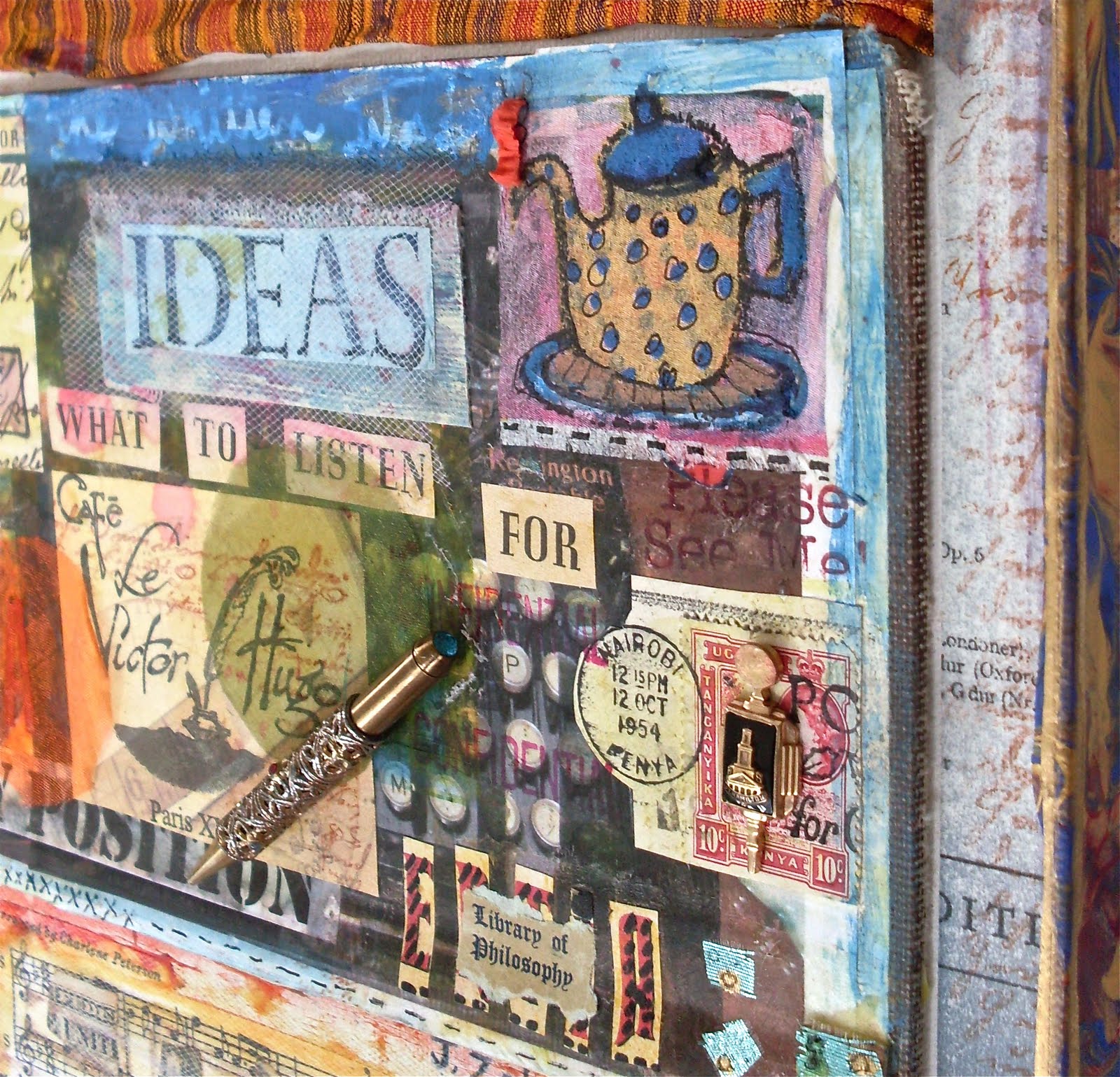 JazWorks Altered Bits' Mixed Media Art Zine has Arrived!