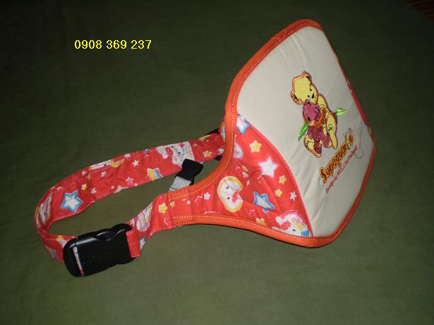 HCM - Đai địu supeguardo, bình sữa pappi, Nhập khẩu Thái Lan
