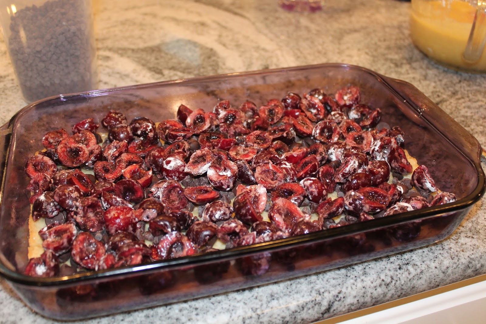 Dinner with the Grobmyers Cherry Garcia Bars