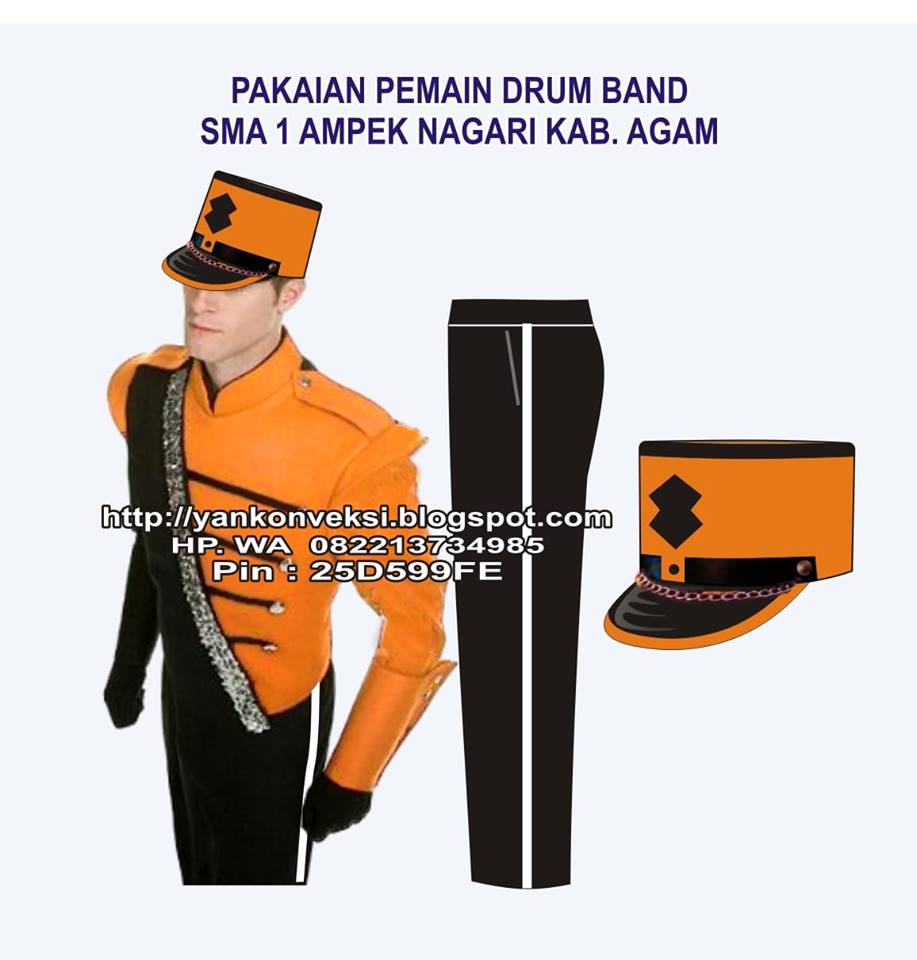 BAJU PEMAIN DRUMBAN SMA