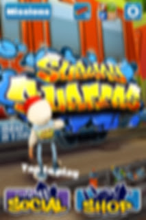 subway surfers iphone game photo