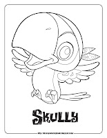 jake and the never land pirates coloring pages coloring sheets skully