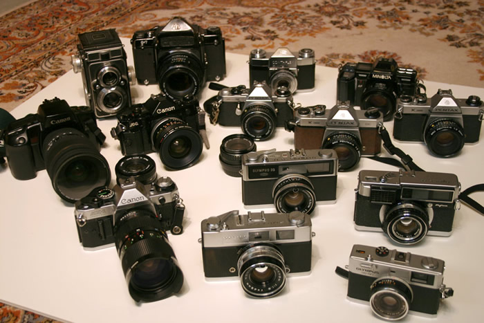 рабочий пленочный фотоаппарат