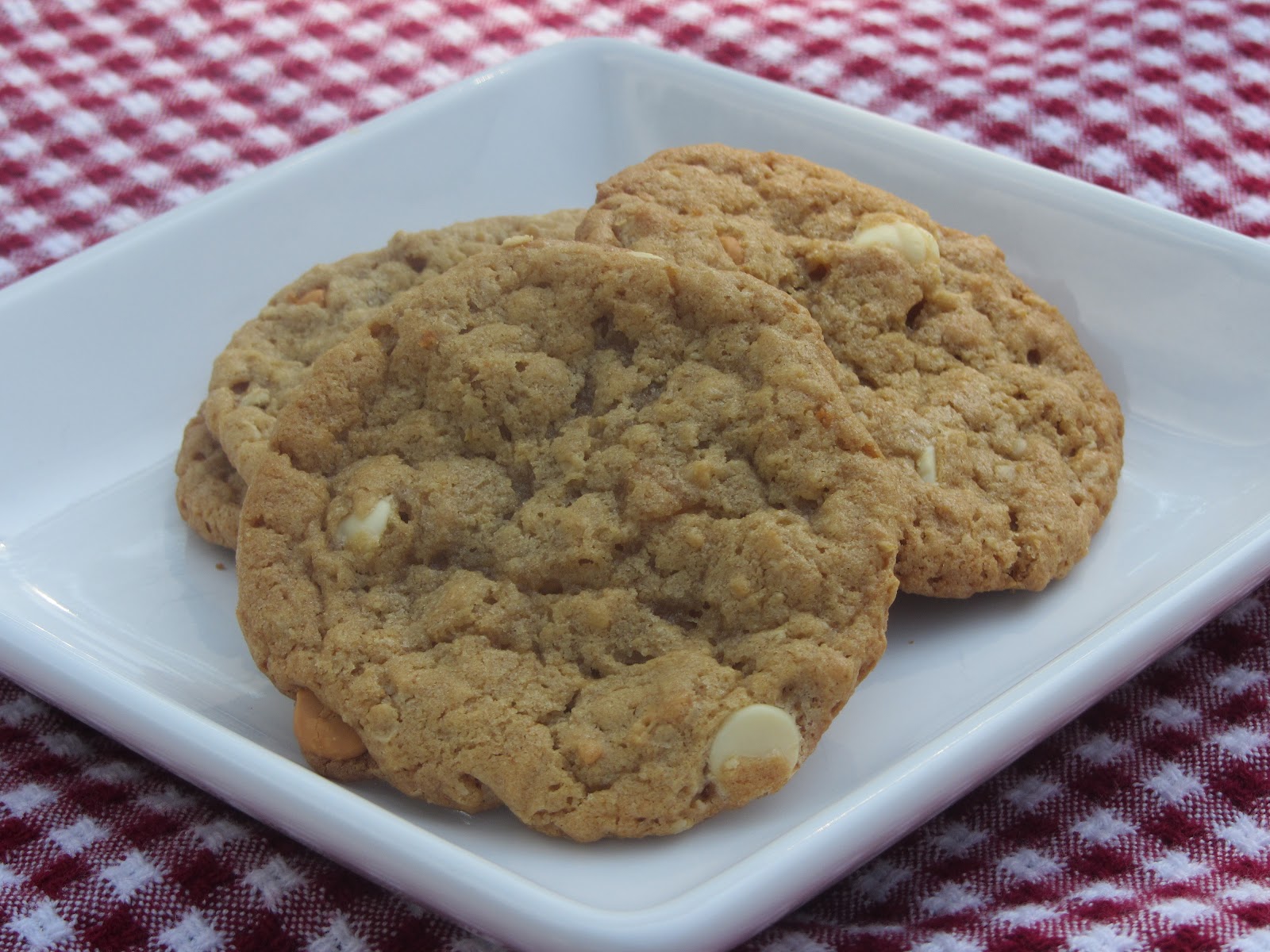 Been There Baked That White Chocolate Butterscotch Peanut Butter Oatmeal Cookies