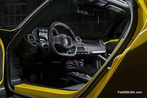 Alfa Romeo 4C Spider Interior