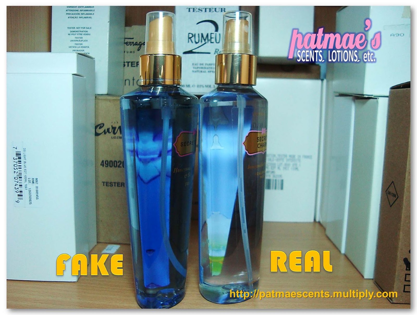 Bits and Pieces REVIEW FAKE Victoria's Secret Mist in New Packaging