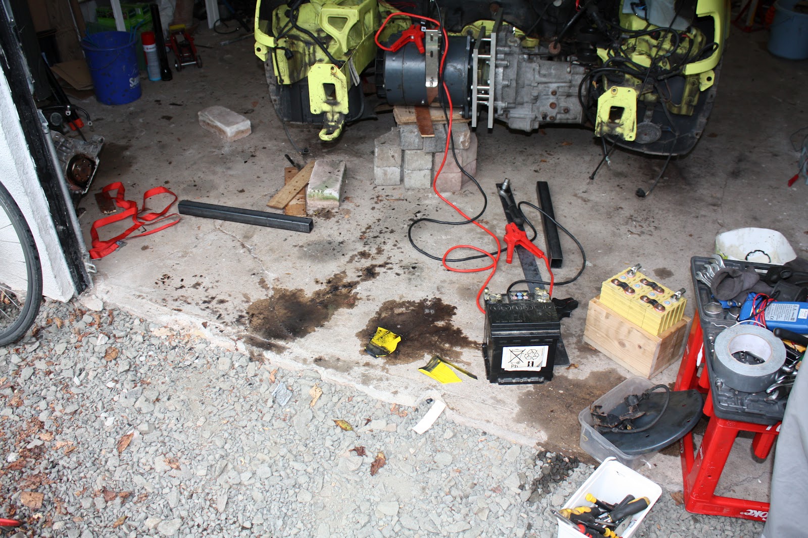 EVSaar Batterie Explosion