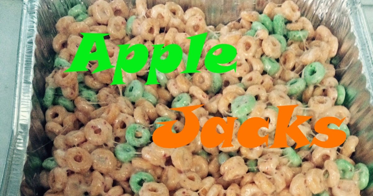 Missy's Home Cooking and Baking Apple Jack Cereal Bars