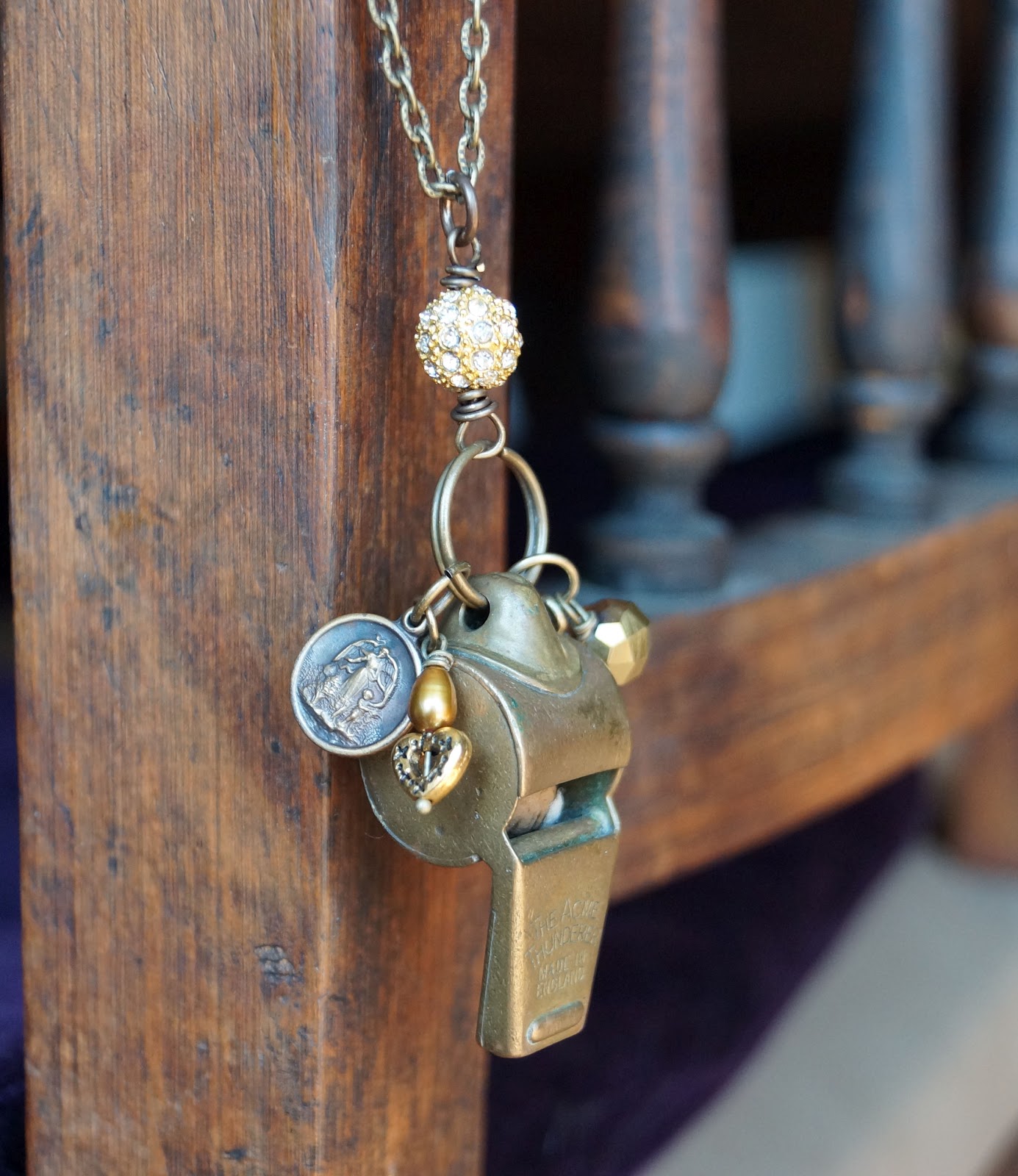 Vault 31 Antique Whistle Necklace