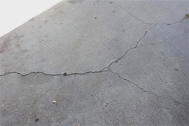 Painting Cracked Concrete