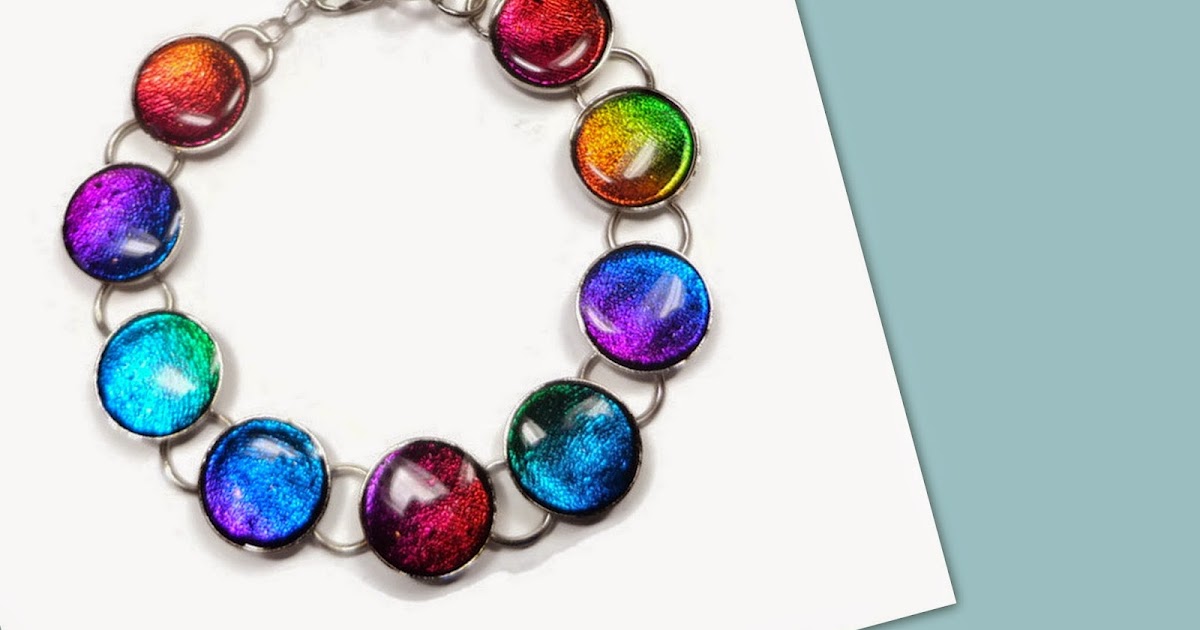 Beadazzle Me Polymer Jewelry Polymer Clay Faux Dichroic Jewelry