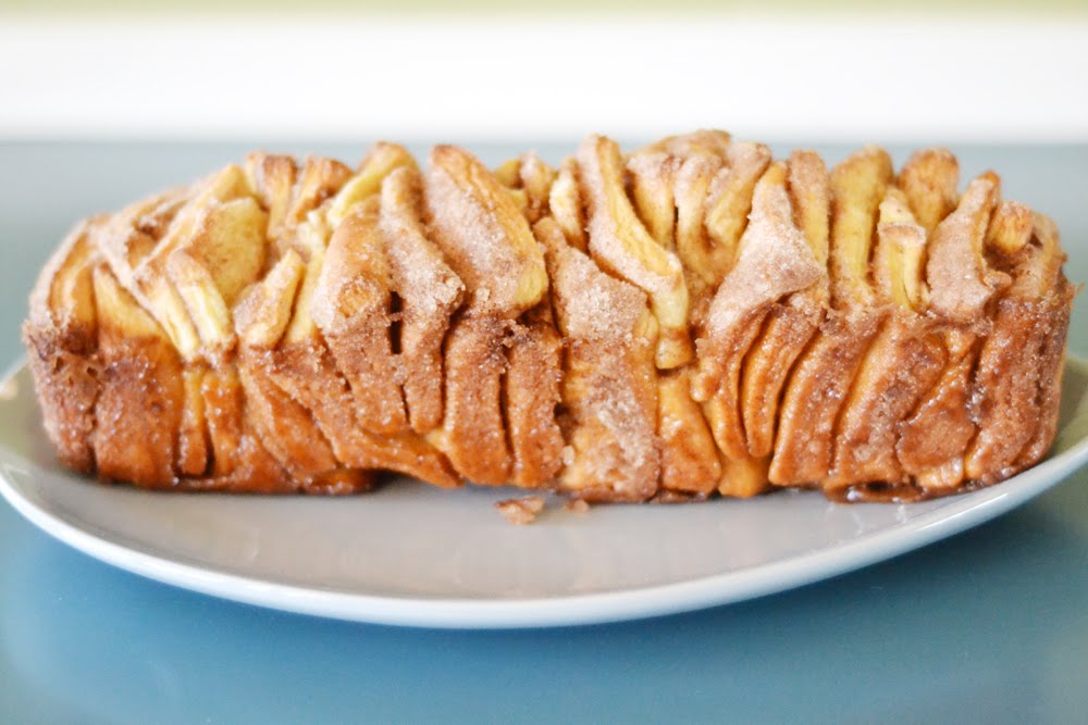 The World in My Kitchen Cinnamon Sugar PullApart Bread