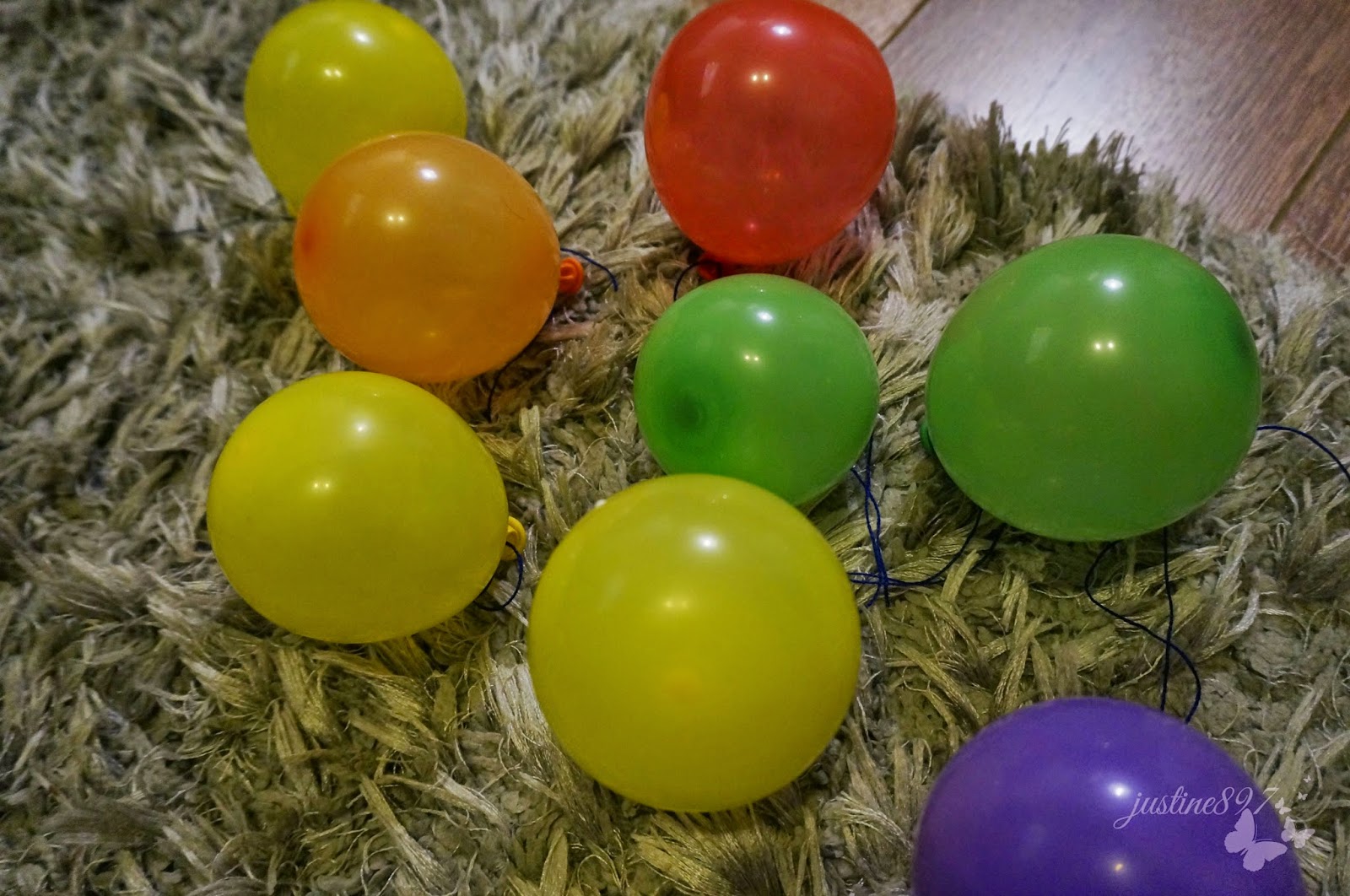 Made by justine897 DIY Cotton Ball Lights