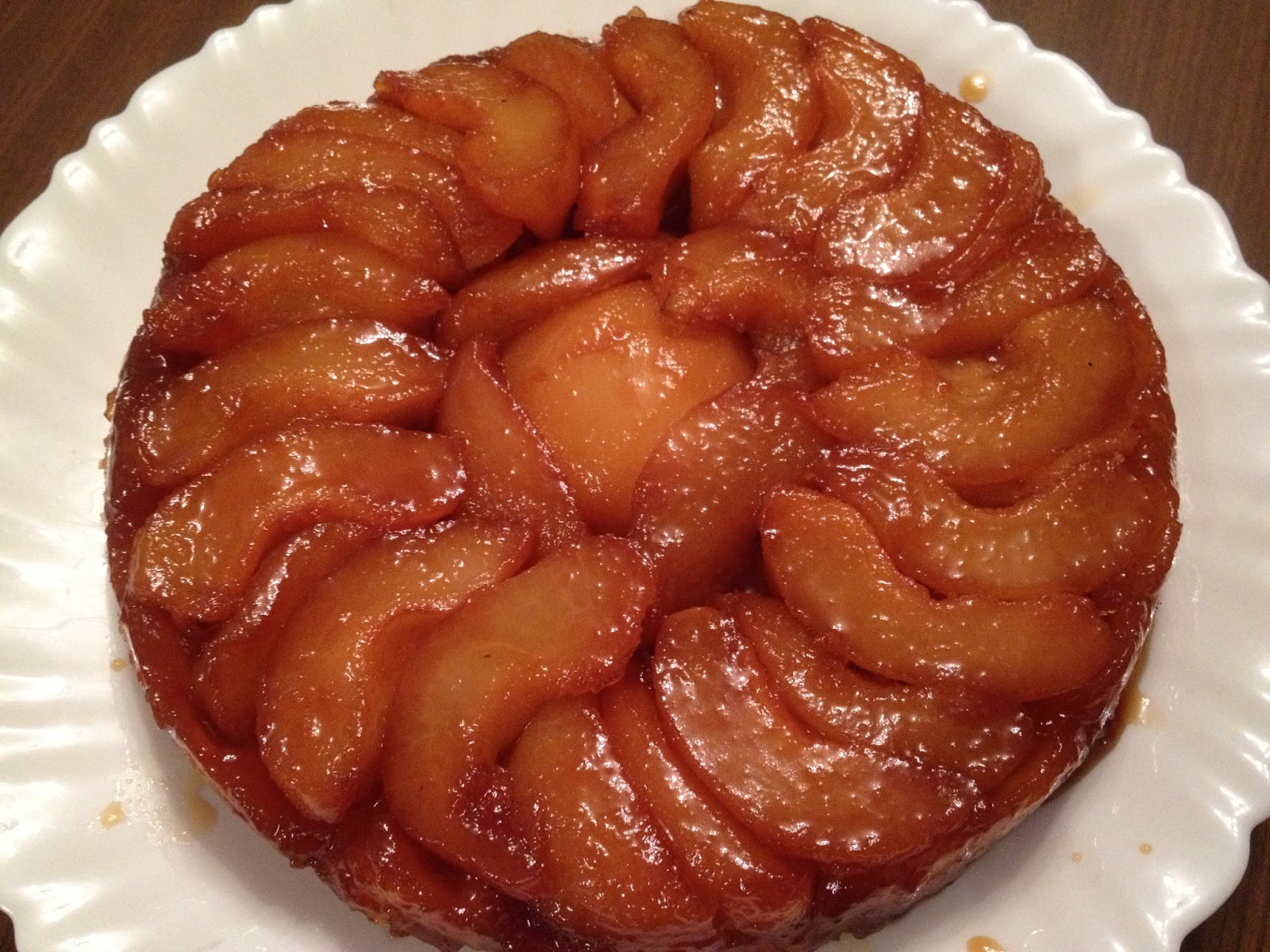 Food Locker Pear Tarte Tatin
