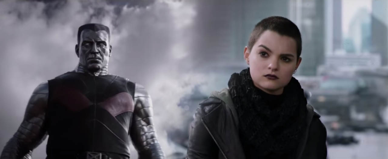 Deadpool 2016 redband trailer featuring Brianna Hildebrand as Negasonic Teenage Warhead and Andre Tricoteux as Colossus