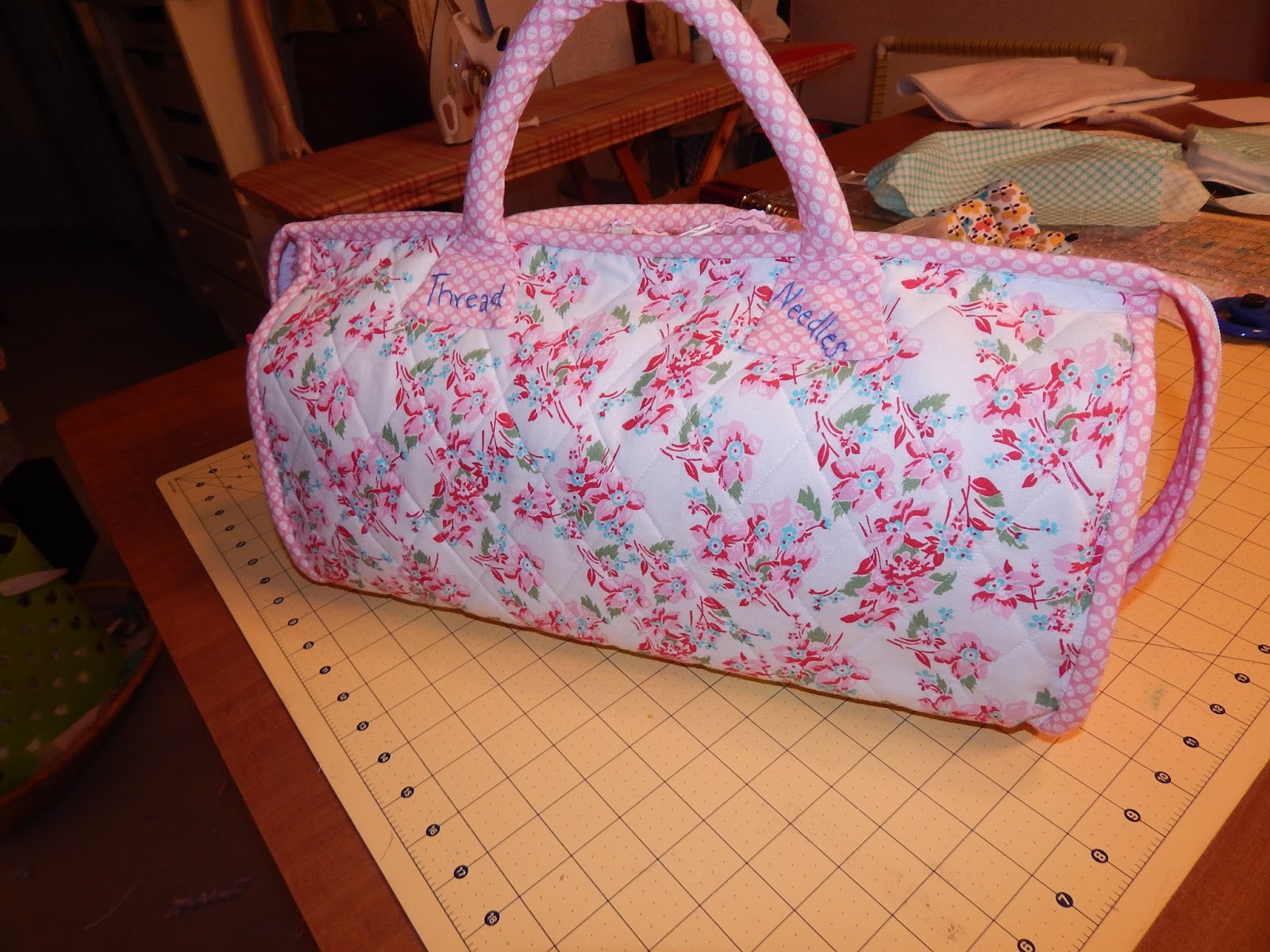 She's just a girl who creates... My Quilters Bee Bag
